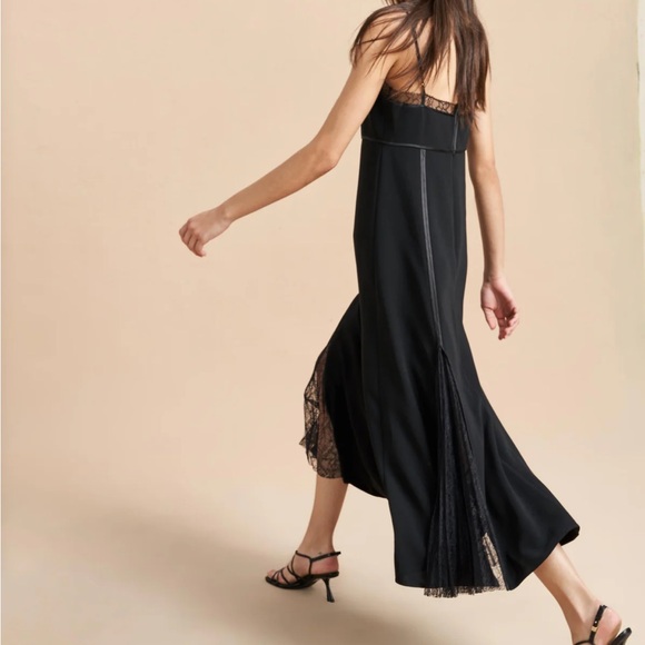 La Ligne Nora Dress in Black in size 0 - Picture 6 of 12